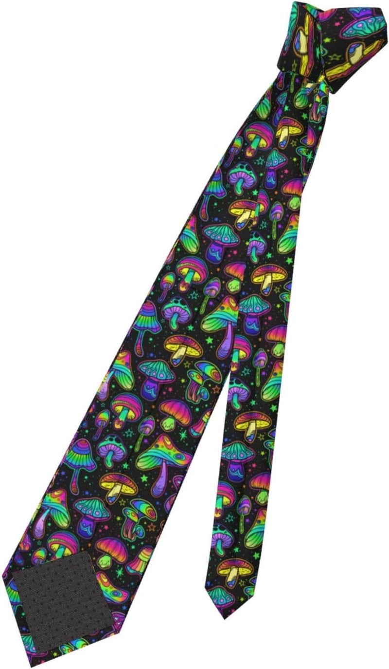 Yilad Tie for Men and Boy Novelty Fun Full Print Men's Necktie Skinny Fashion Narrow Wide - Image 4